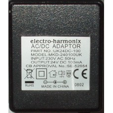 EHX Australian standard wall wart UK24DC-100 + Adaptor